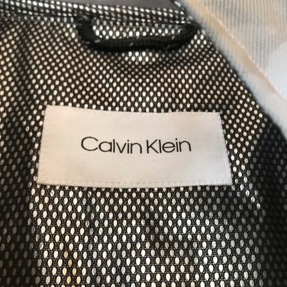 Calvin Klein Reflective Camouflage Zip Rain Coat - Picture 9 of 16